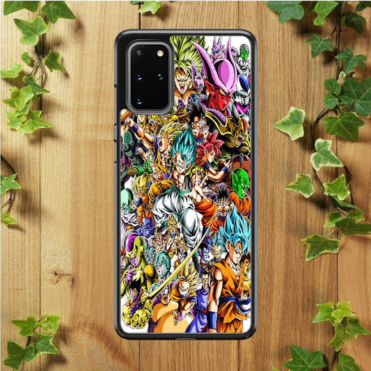 Dragon Ball Super Character Samsung Galaxy S20 Plus Case-Plastic / Full Wrap (3D Case)-Xtracase