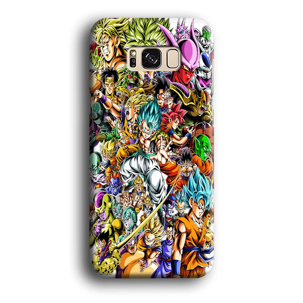 Dragon Ball Super Character Samsung Galaxy S8 Case-Plastic / Full Wrap (3D Case)-Xtracase