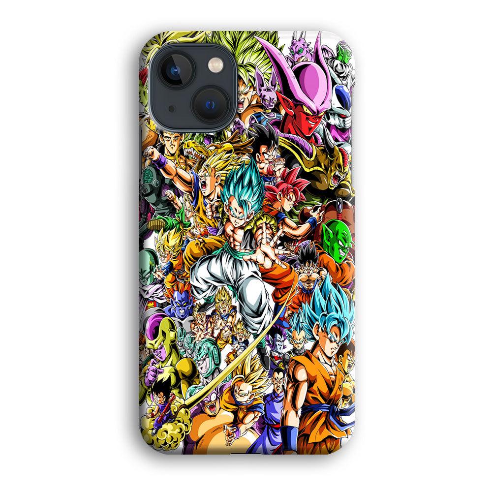 Dragon Ball Super Character iPhone 13 Case-Plastic / Full Wrap (3D Case)-Xtracase