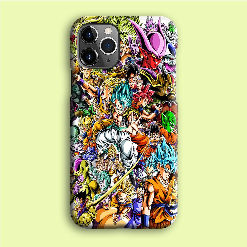 Dragon Ball Super Character iPhone 12 Pro Case-Plastic / Full Wrap (3D Case)-Xtracase