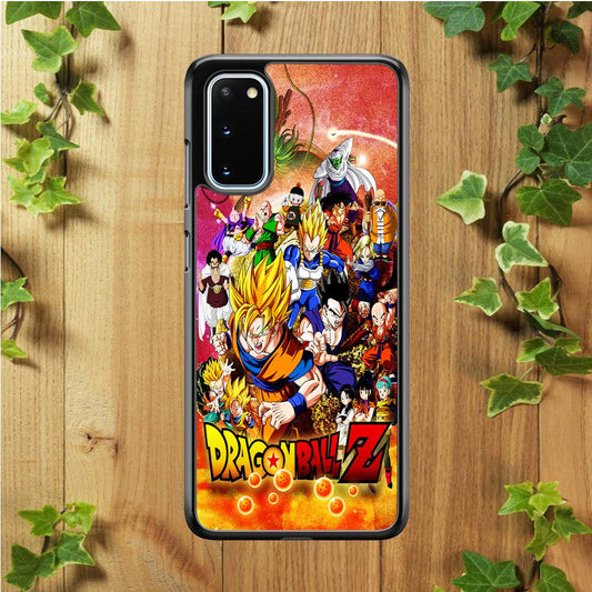 Dragon Ball Z All Family Samsung Galaxy S20 Case-Plastic / Full Wrap (3D Case)-Xtracase