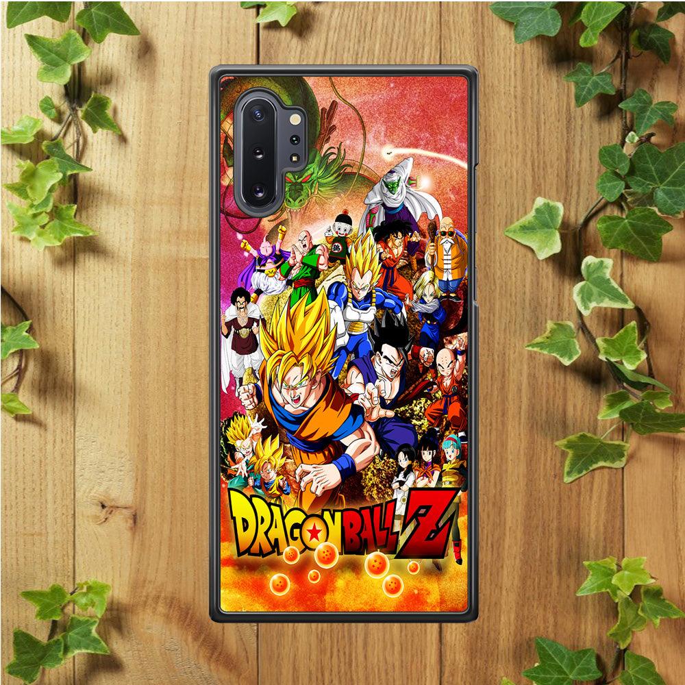 Dragon Ball Z All Family Samsung Galaxy Note 10 Plus Case-Plastic / Full Wrap (3D Case)-Xtracase