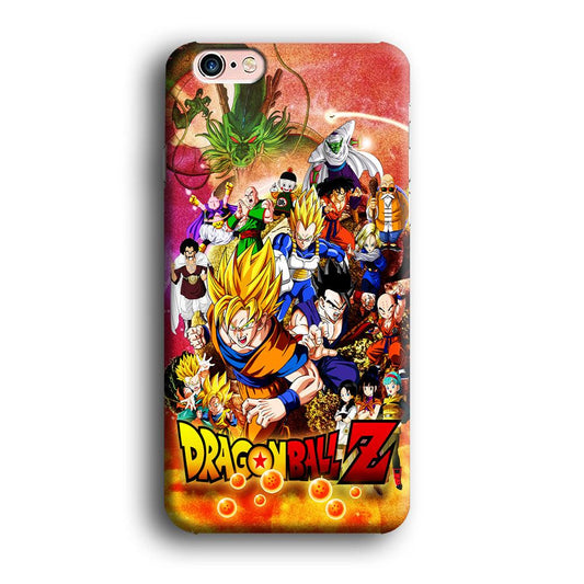 Dragon Ball Z All Family iPhone 6 | 6s Case-Plastic / Full Wrap (3D Case)-Xtracase