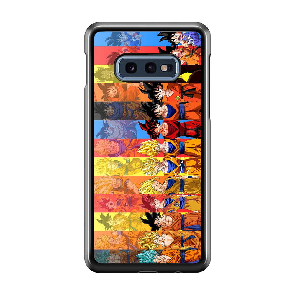 Dragon Ball Z Evolution Samsung Galaxy S10E Case-Plastic / Full Wrap (3D Case)-Xtracase