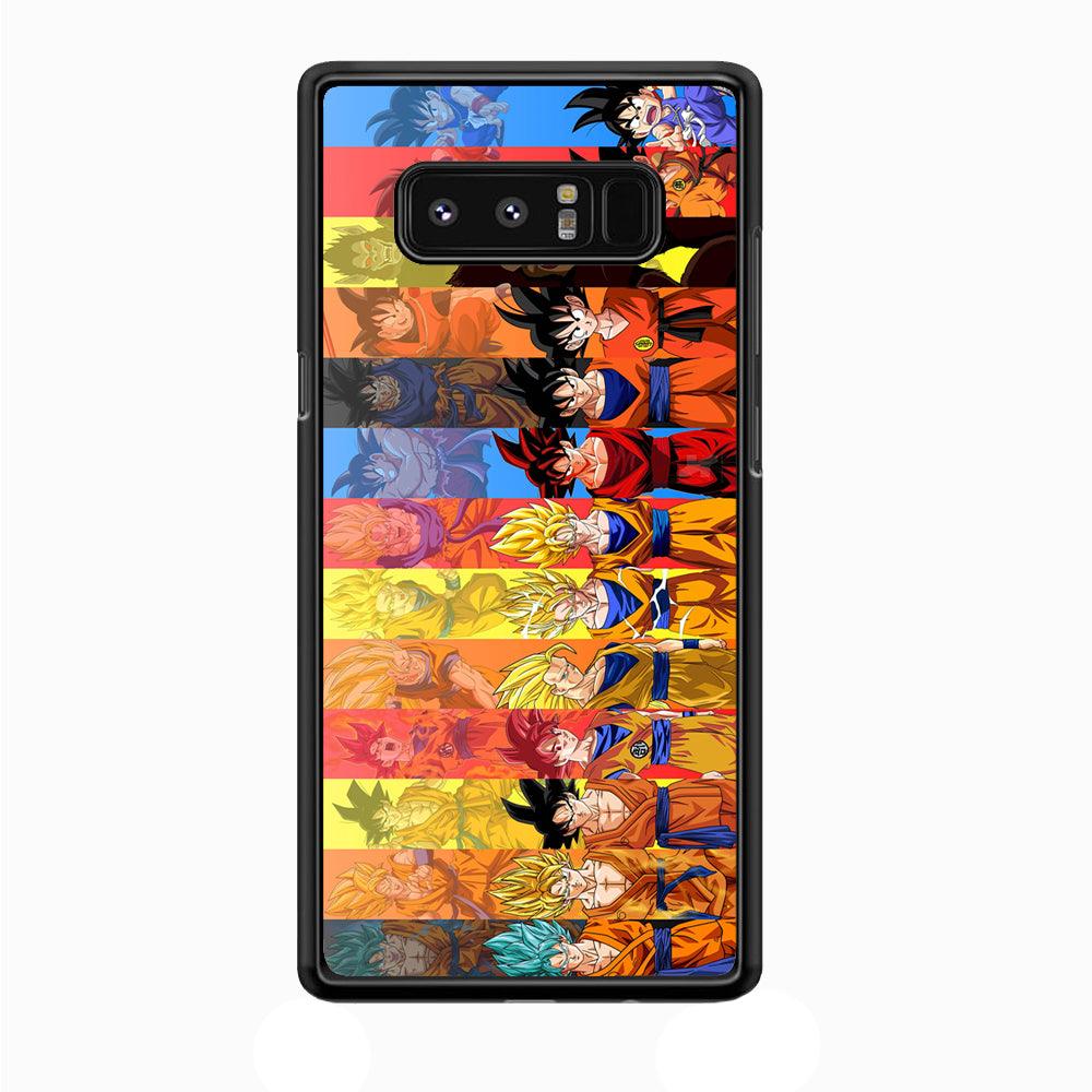 Dragon Ball Z Evolution Samsung Galaxy Note 8 Case-Plastic / Full Wrap (3D Case)-Xtracase