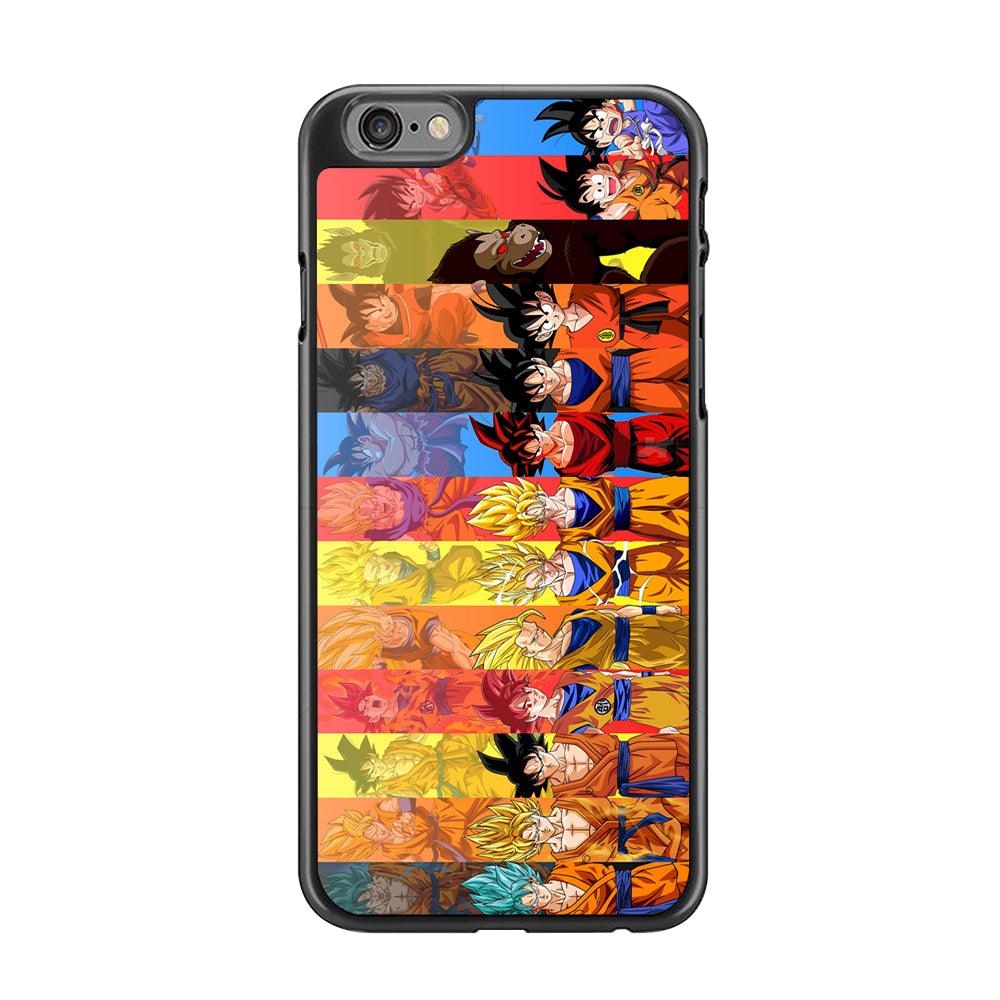 Dragon Ball Z Evolution iPhone 6 | 6s Case-Rubber / Black (2D Case-Xtracase