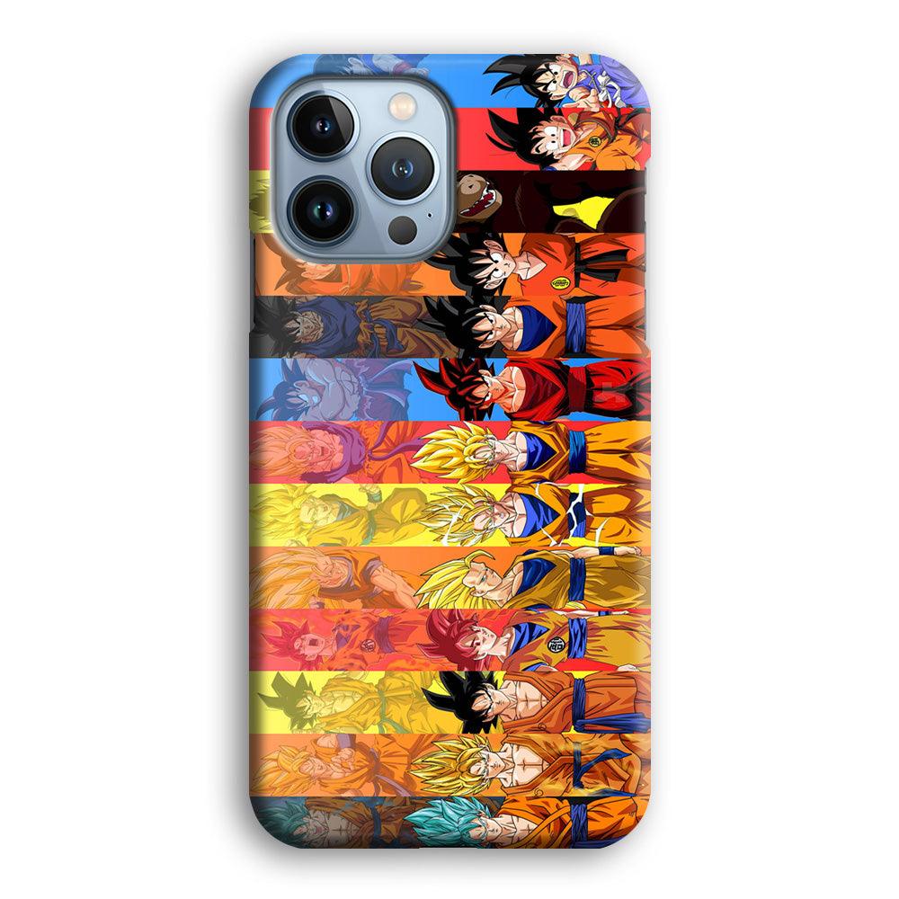 Dragon Ball Z Evolution iPhone 13 Pro Case-Plastic / Full Wrap (3D Case)-Xtracase