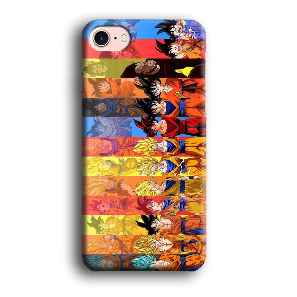 Dragon Ball Z Evolution iPhone SE 2020 Case-Plastic / Full Wrap (3D Case)-Xtracase