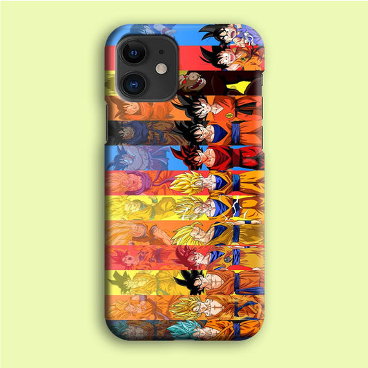 Dragon Ball Z Evolution iPhone 12 Mini Case-Plastic / Full Wrap (3D Case)-Xtracase