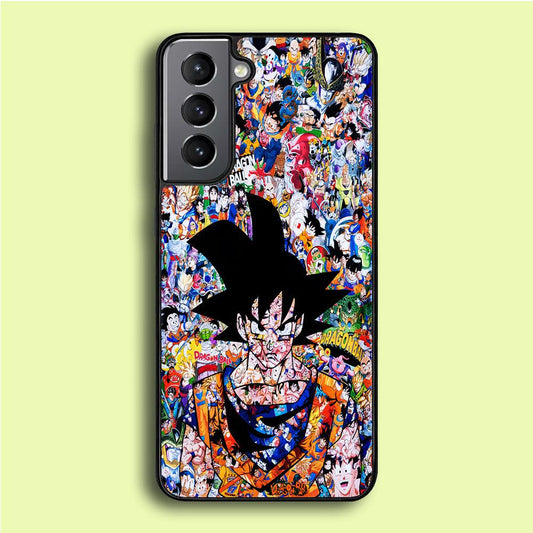 Dragon Ball Z Sticker Bomb Samsung Galaxy A16 Case-Xtracase