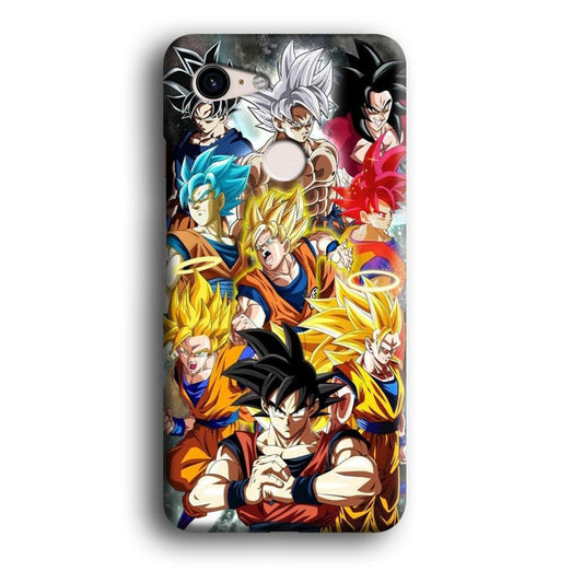 Dragon Ball - Goku 006 Google Pixel 3 XL 3D Case-Xtracase