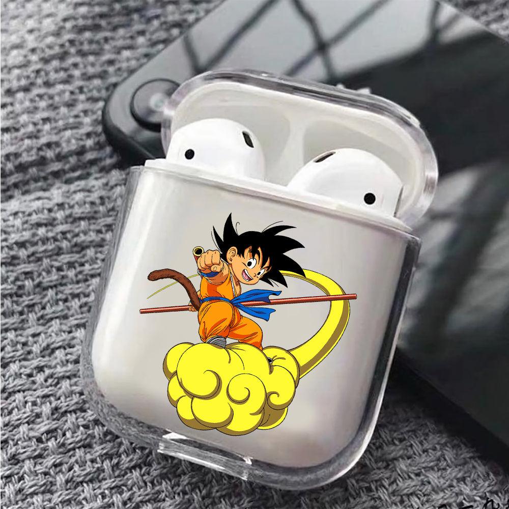 Dragon Ball Goku on Nimbus Cloud Protective Clear Case Cover For Apple Airpods-Xtracase