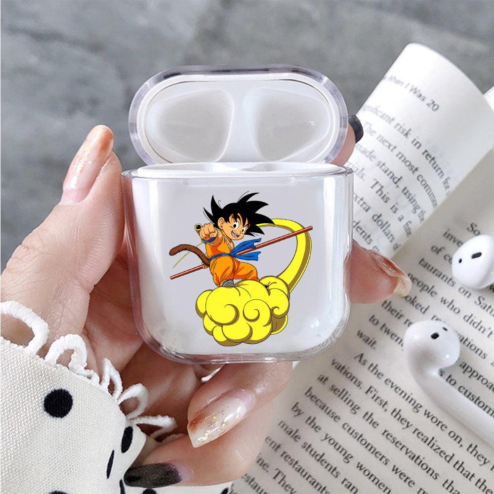Dragon Ball Goku on Nimbus Cloud Protective Clear Case Cover For Apple Airpods-Xtracase