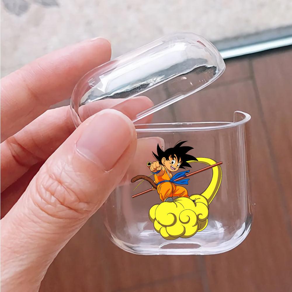 Dragon Ball Goku on Nimbus Cloud Protective Clear Case Cover For Apple Airpods-Xtracase