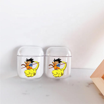 Dragon Ball Goku on Nimbus Cloud Protective Clear Case Cover For Apple Airpods-Xtracase