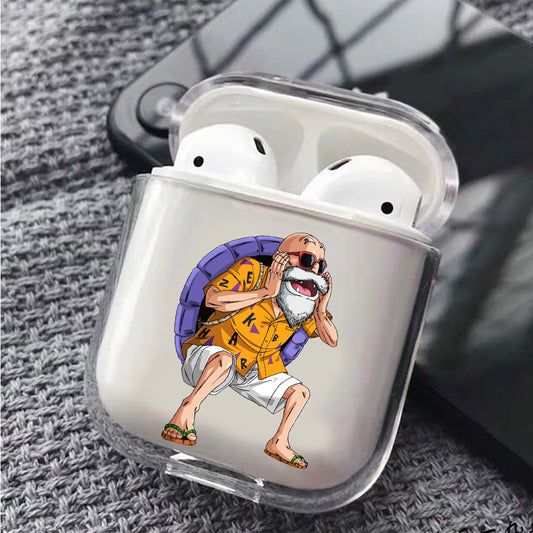 Dragon Ball Master Roshi Hard Plastic Protective Clear Case Cover For Apple Airpods