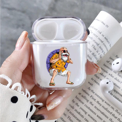 Dragon Ball Master Roshi Protective Clear Case Cover For Apple Airpods-Xtracase