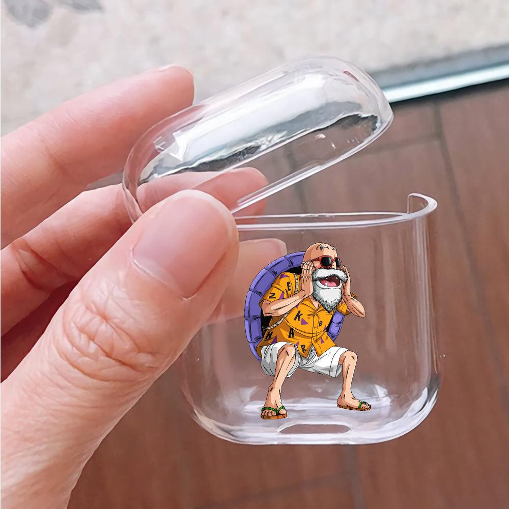 Dragon Ball Master Roshi Protective Clear Case Cover For Apple Airpods-Xtracase