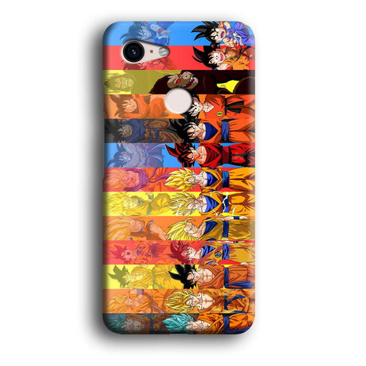 Dragon Ball Z Evolution Google Pixel 3 XL 3D Case-Xtracase