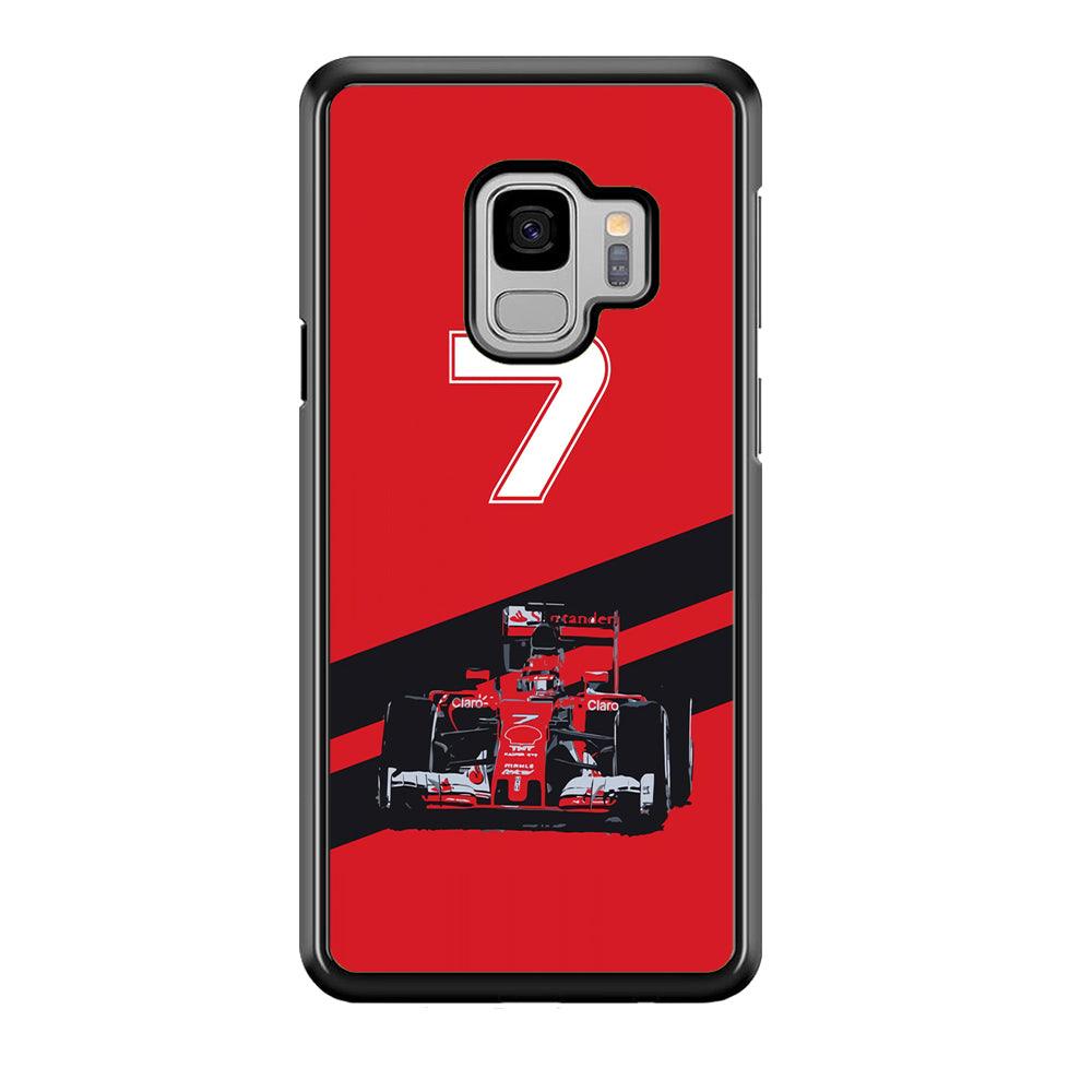 F1 Number Seven Samsung Galaxy S9 Case-Plastic / Full Wrap (3D Case)-Xtracase