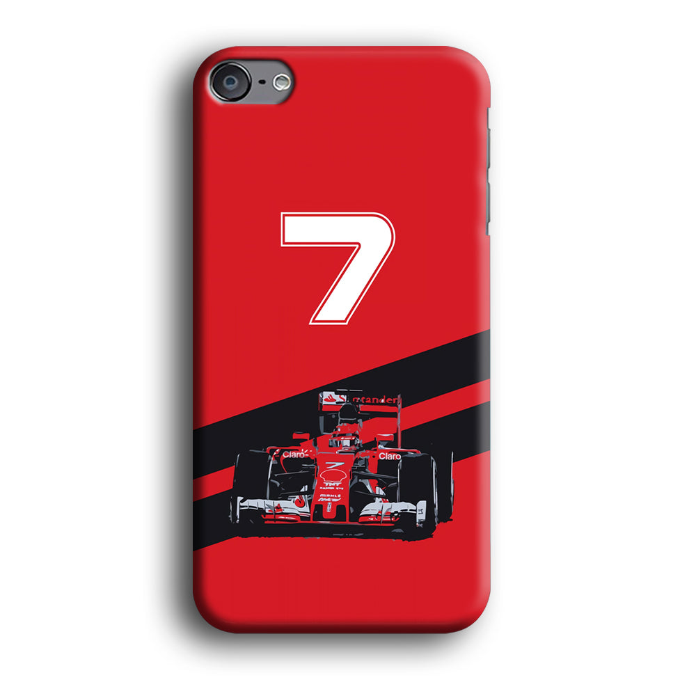 F1 Number Seven iPod Touch 6 Case