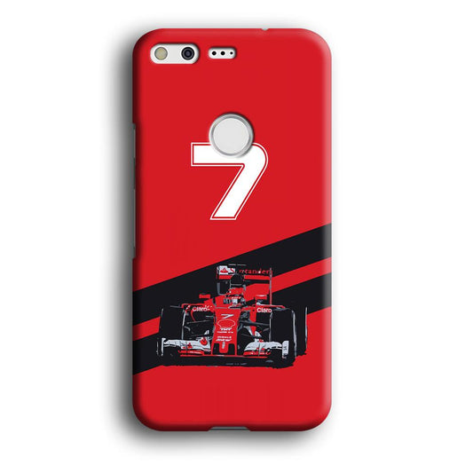 F1 Number Seven Google Pixel XL 3D Case-Xtracase