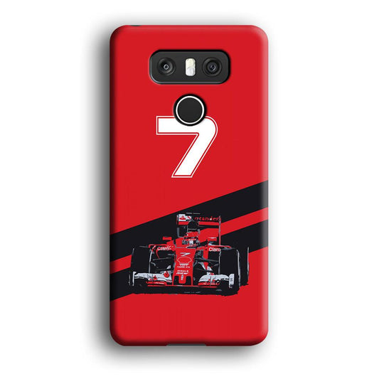 F1 Number Seven LG G6 3D Case-Xtracase