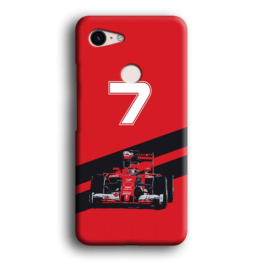 F1 Number Seven Google Pixel 3 XL 3D Case-Xtracase