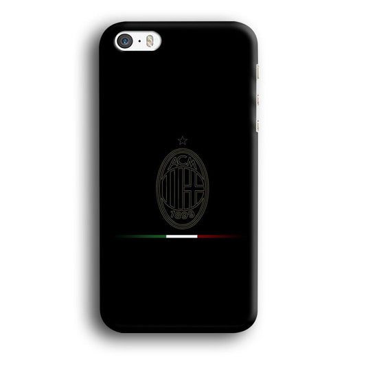 FB AC Milan iPhone 5 | 5s Case-Plastic / Full Wrap (3D Case)-Xtracase
