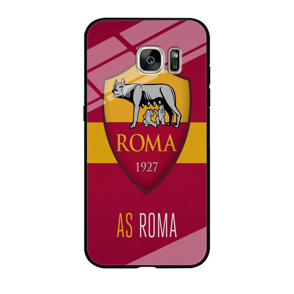 FB AS Roma Samsung Galaxy S7 Edge Case-Tempered Glass Case-Xtracase