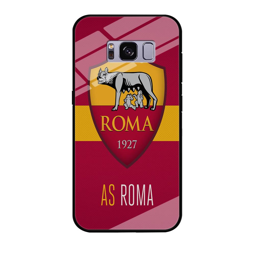 FB AS Roma Samsung Galaxy S8 Case-Tempered Glass Case-Xtracase