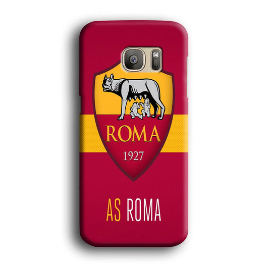 FB AS Roma Samsung Galaxy S7 Edge Case-Plastic / Full Wrap (3D Case)-Xtracase