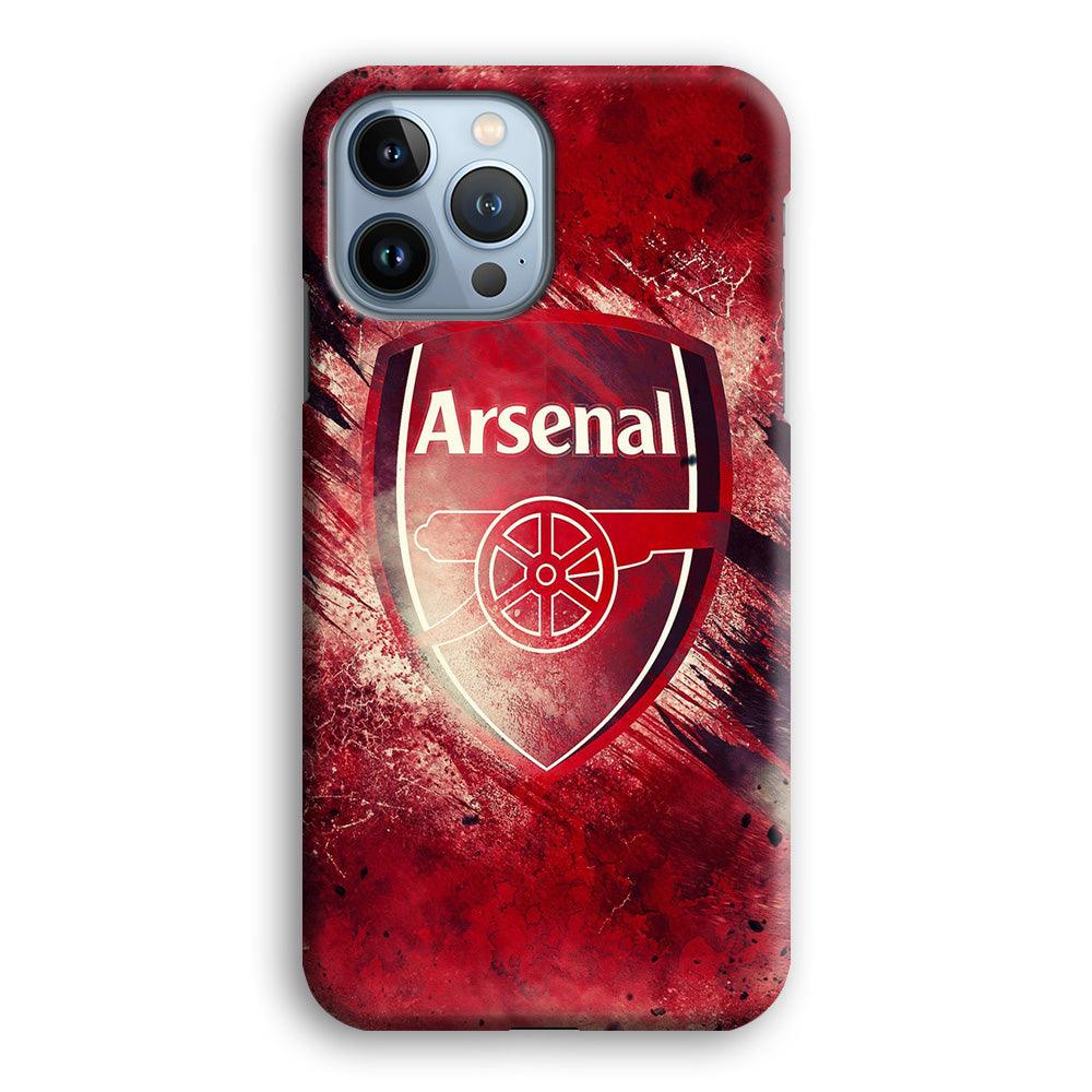FB Arsenal iPhone 13 Pro Case-Plastic / Full Wrap (3D Case)-Xtracase