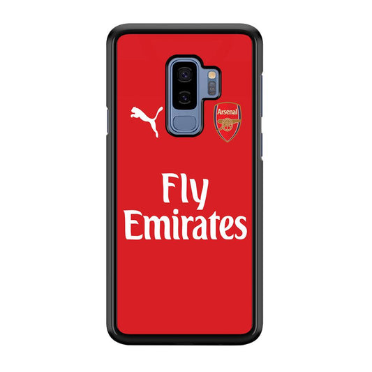 FB Arsenal Jersey Samsung Galaxy S9 Plus Case-Plastic / Full Wrap (3D Case)-Xtracase