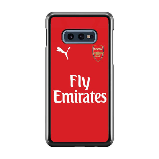 FB Arsenal Jersey Samsung Galaxy S10E Case-Plastic / Full Wrap (3D Case)-Xtracase