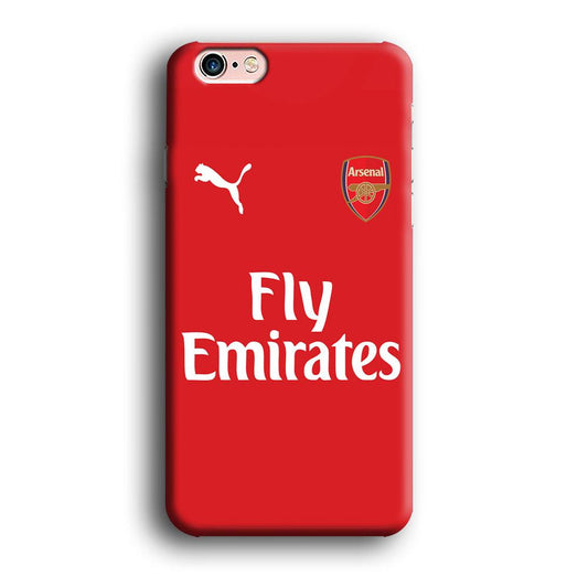 FB Arsenal Jersey iPhone 6 | 6s Case-Plastic / Full Wrap (3D Case)-Xtracase