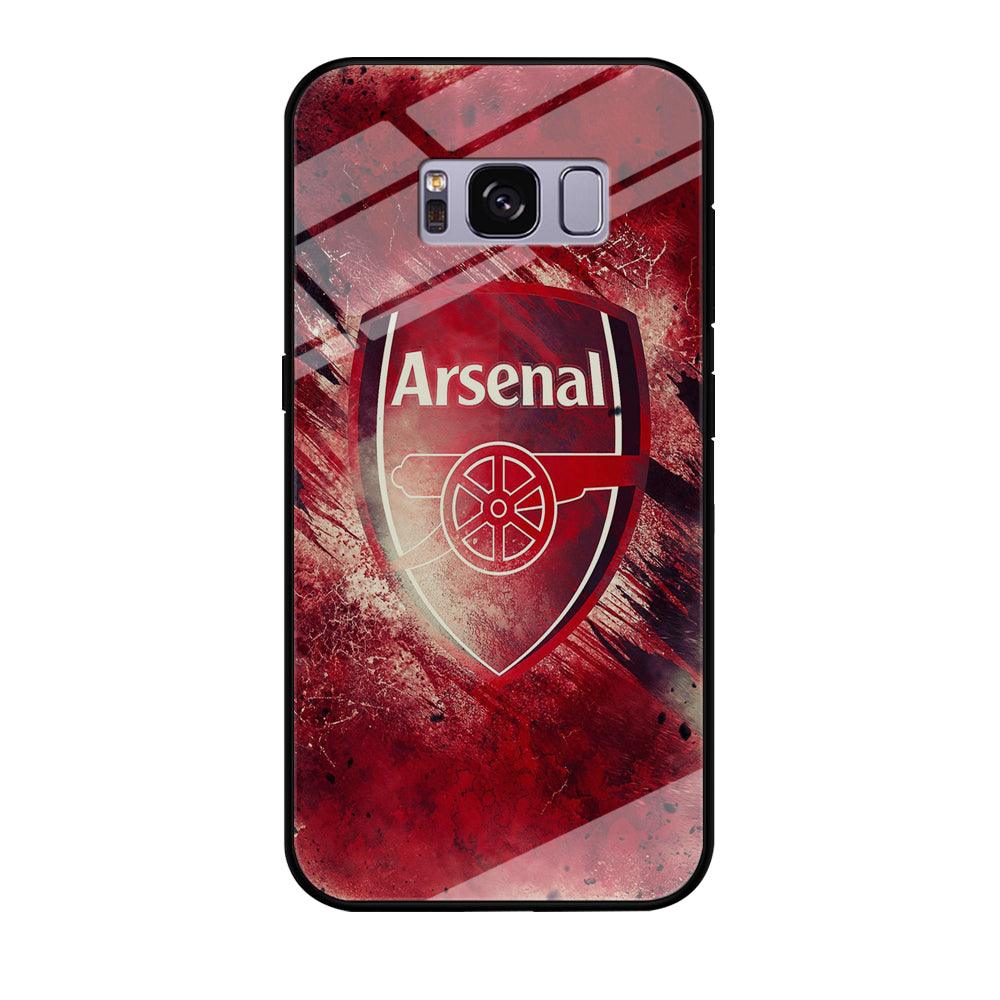 FB Arsenal Samsung Galaxy S8 Case-Tempered Glass Case-Xtracase