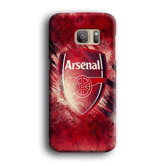 FB Arsenal Samsung Galaxy S7 Edge Case-Plastic / Full Wrap (3D Case)-Xtracase