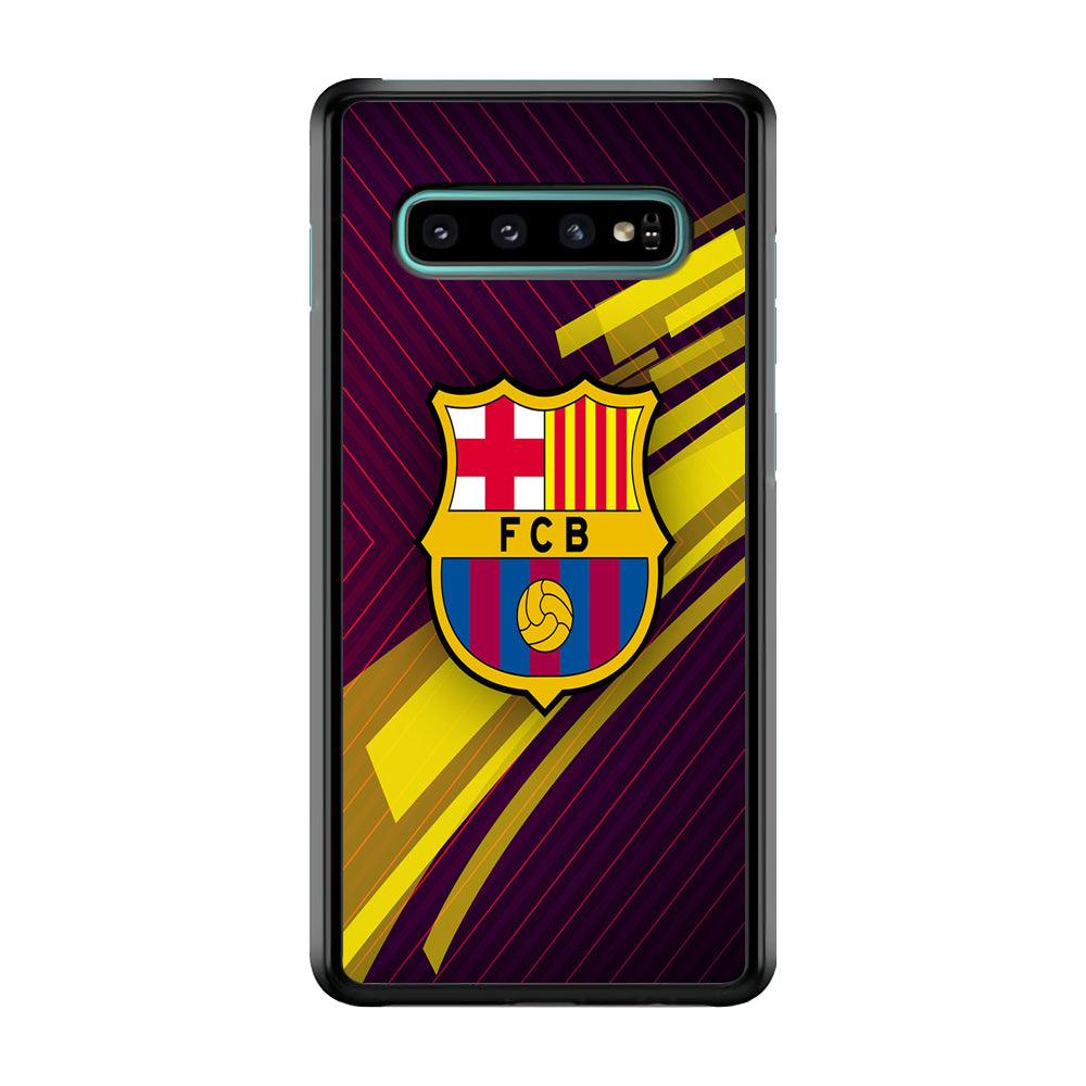 FB Barcelona 001 SSamsung Galaxy S10 Case-Plastic / Full Wrap (3D Case)-Xtracase
