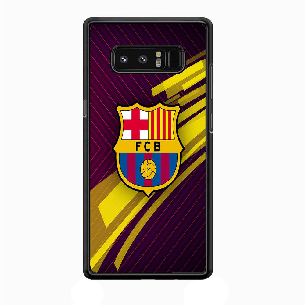 FB Barcelona 001 Samsung Galaxy Note 8 Case-Plastic / Full Wrap (3D Case)-Xtracase