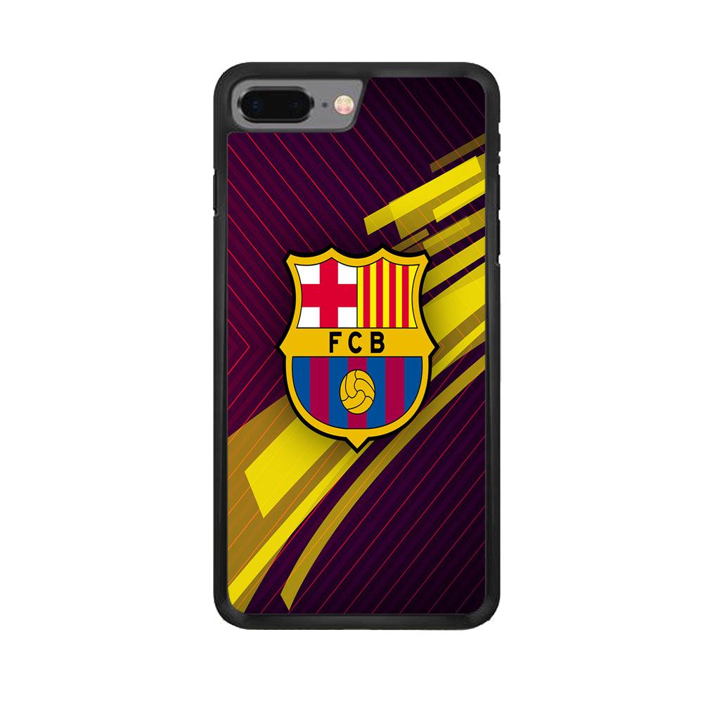 FB Barcelona 001 iPhone 7 Plus Case-Rubber / Black (2D Case)-Xtracase