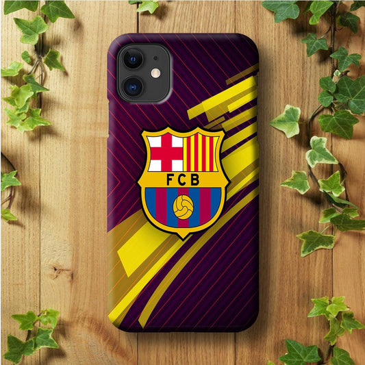 FB Barcelona 001 iPhone 11 Case-Plastic / Full Wrap (3D Case)-Xtracase
