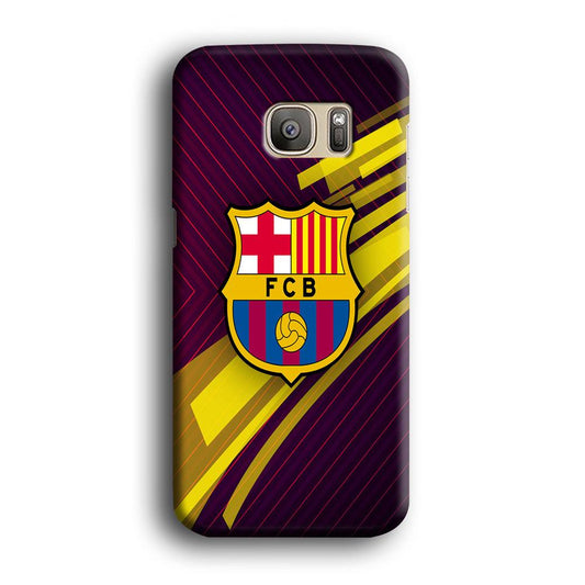 FB Barcelona 001 Samsung Galaxy S7 Edge Case-Plastic / Full Wrap (3D Case)-Xtracase