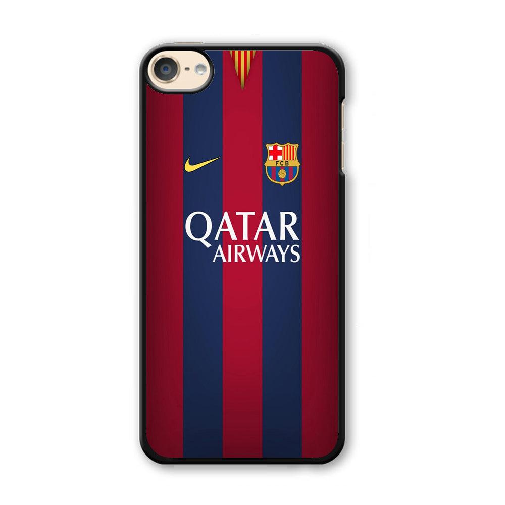 FB Barcelona Jersey iPod Touch 6 Case-Rubber / Black (2D Case)-Xtracase