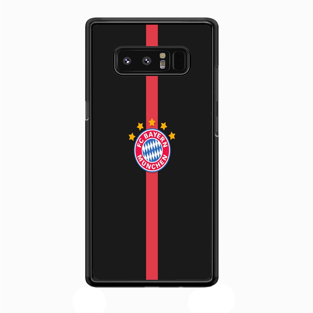 FB Bayern Munich 001 Samsung Galaxy Note 8 Case-Plastic / Full Wrap (3D Case)-Xtracase