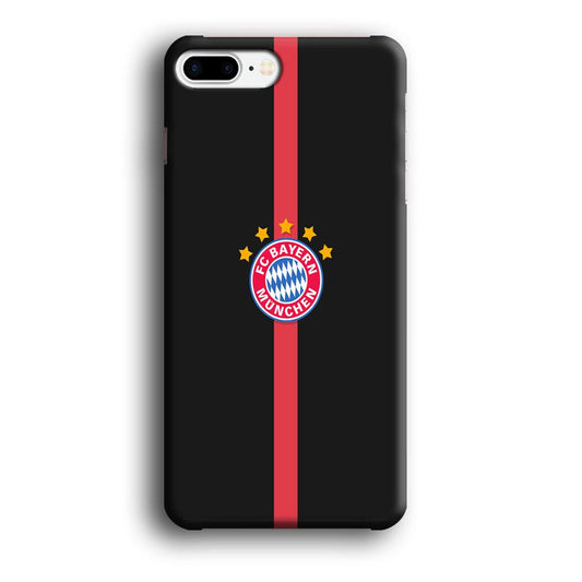 FB Bayern Munich 001 iPhone 8 Plus Case-Plastic / Full Wrap (3D Case)-Xtracase