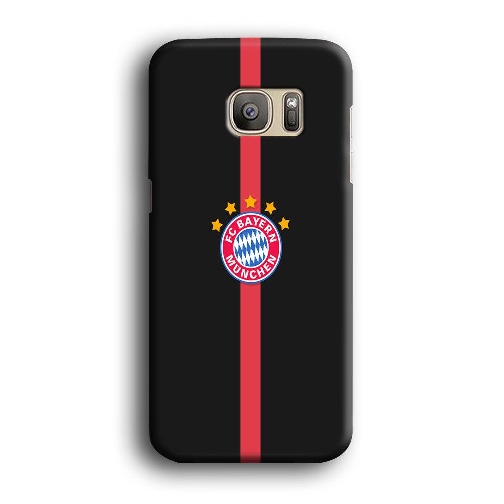 FB Bayern Munich 001 Samsung Galaxy S7 Edge Case-Plastic / Full Wrap (3D Case)-Xtracase