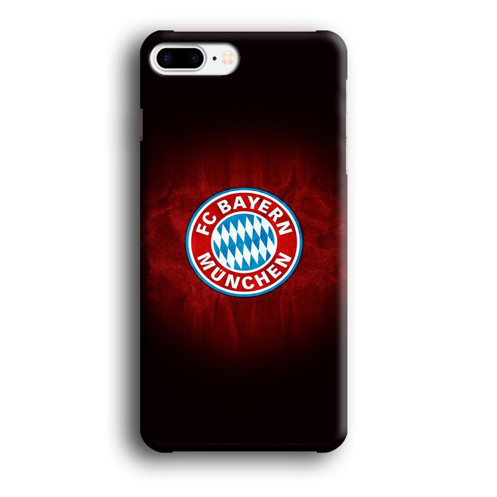 FB Bayern Munich iPhone 8 Plus Case-Plastic / Full Wrap (3D Case)-Xtracase