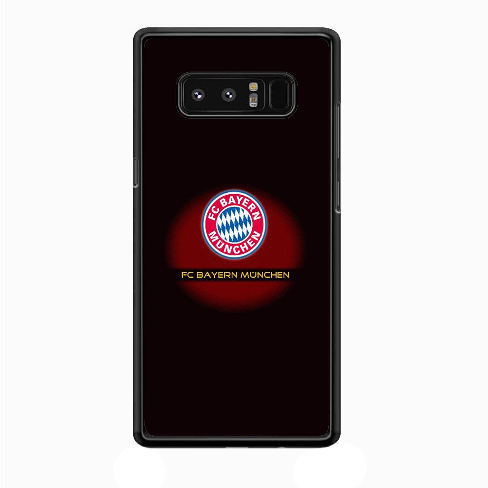 FB Bayern Munich Samsung Galaxy Note 8 Case-Plastic / Full Wrap (3D Case)-Xtracase