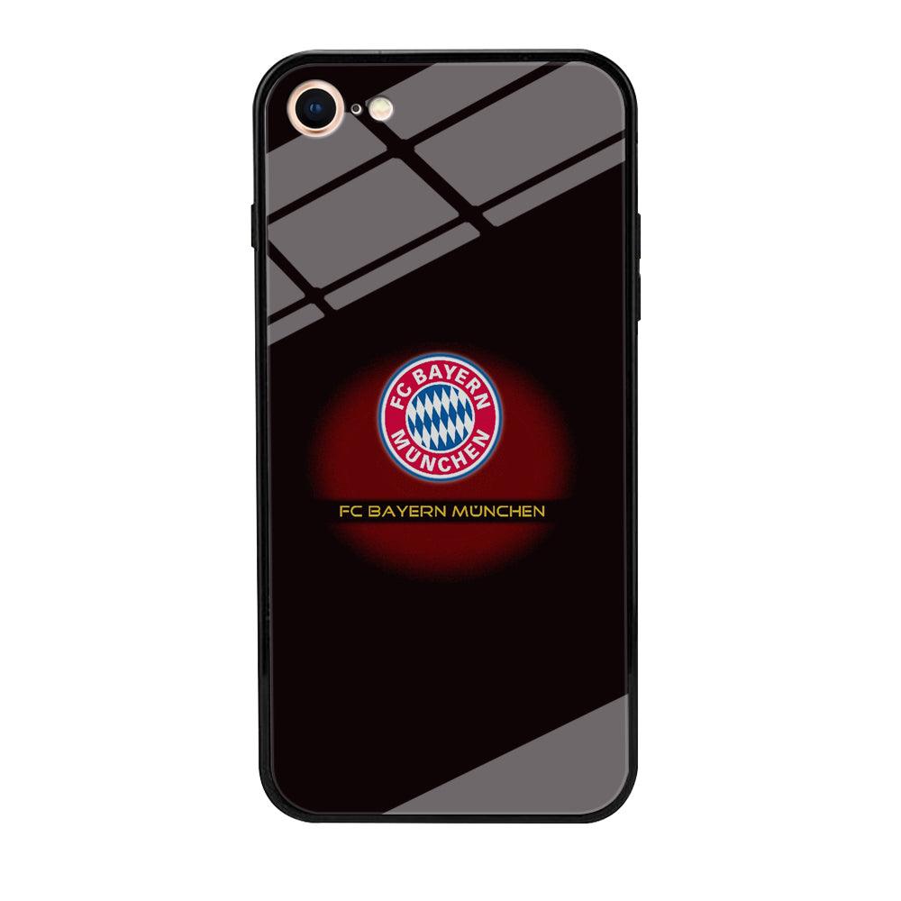 FB Bayern Munich iPhone 8 Case-Tempered Glass Case-Xtracase